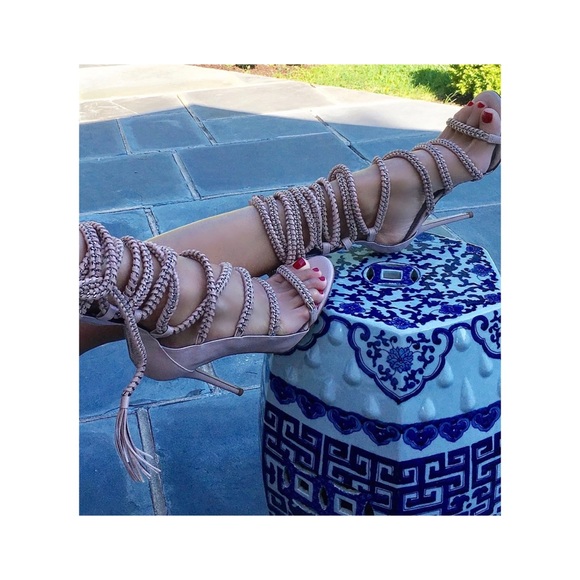 Monika Chiang 
IMENA II NUDE CALF SANDAL - Picture 6 of 6